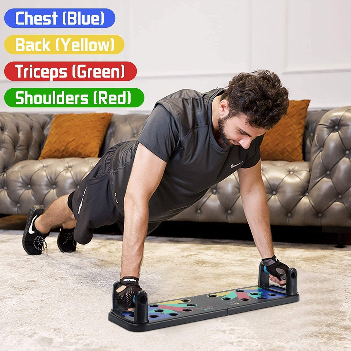 Push-Up Board – Adjustable Push Up Exercise & Workout Board