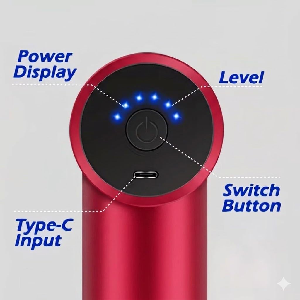 Facial Massage Gun – Electric Face Massager for Relaxation