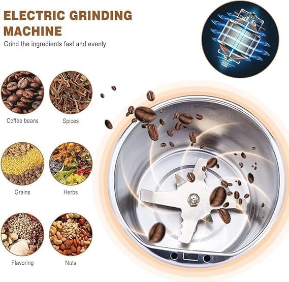 Portable Electric Coffee Grinder – Rechargeable Coffee Bean Grinder