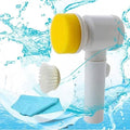 5-in-1 Magic Brush Electric Scrubber – Multi-Purpose Cleaning Brush for Bathroom, Kitchen & Home